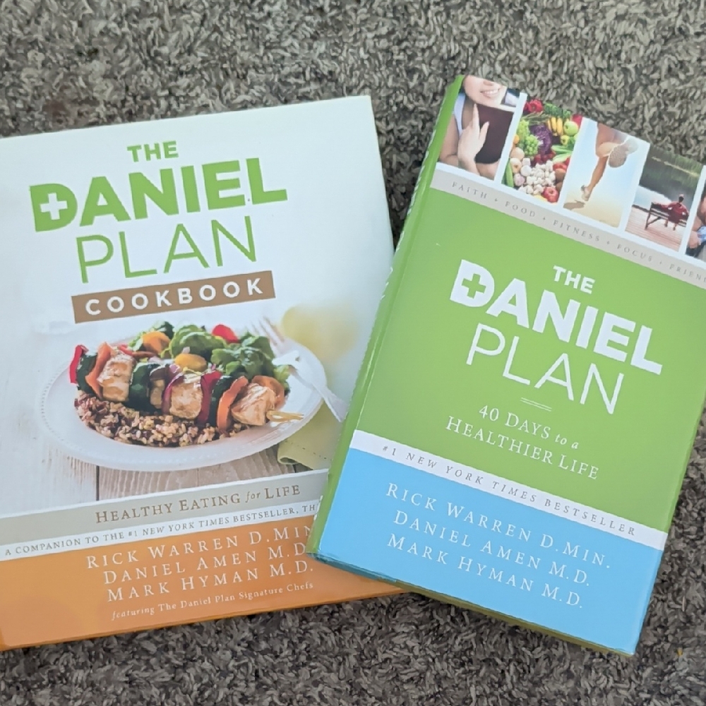 The Daniel Plan Cookbook and 40 Days to a Healthier Life Set